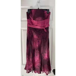 Strapless Cocktail Dress